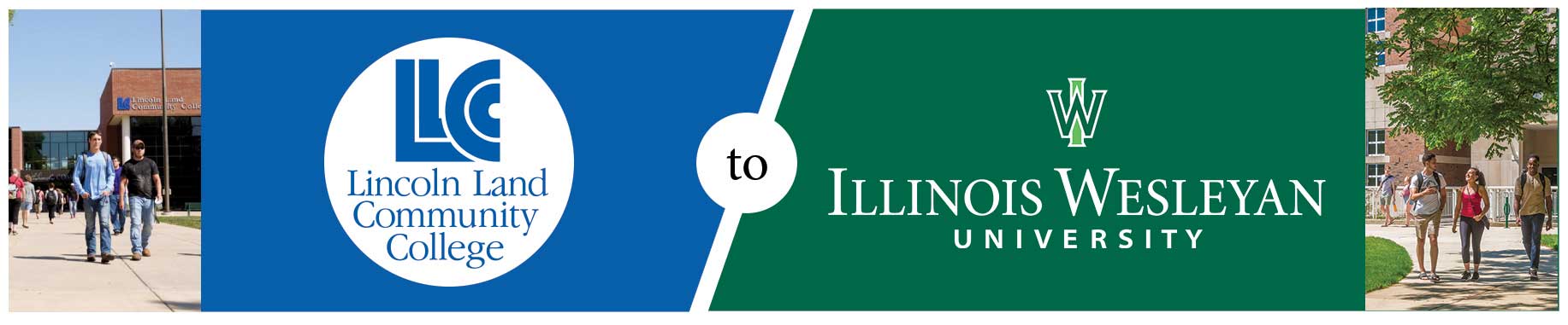 Lincoln Land to IWU banner