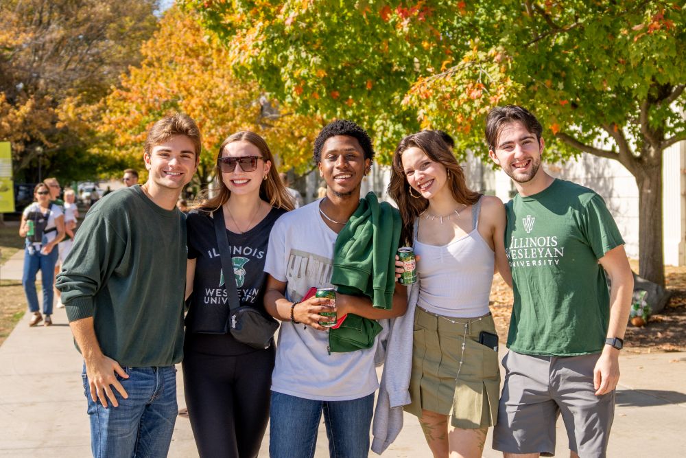Students at Tailgate