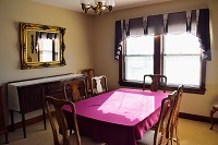 Wilder House Kitchen with Table