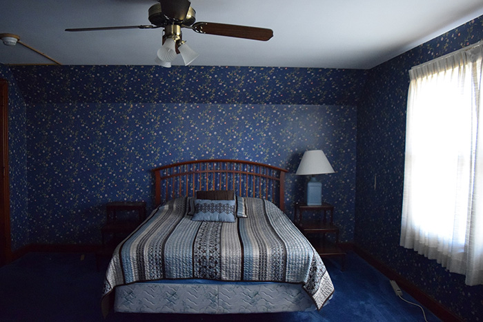 Room 202 bed