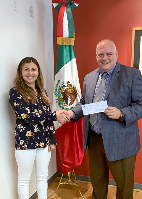 Scholarship Grant Awarded by the Consulado General de México