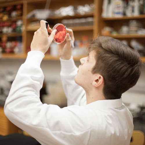 Chemistry student