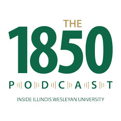 The 1850 Podcast: Inside Illinois Wesleyan University Logo