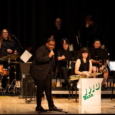 Reginald Lewis and the IWU Jazz Ensemble