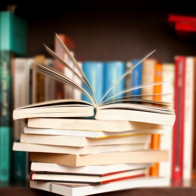 stock image of books
