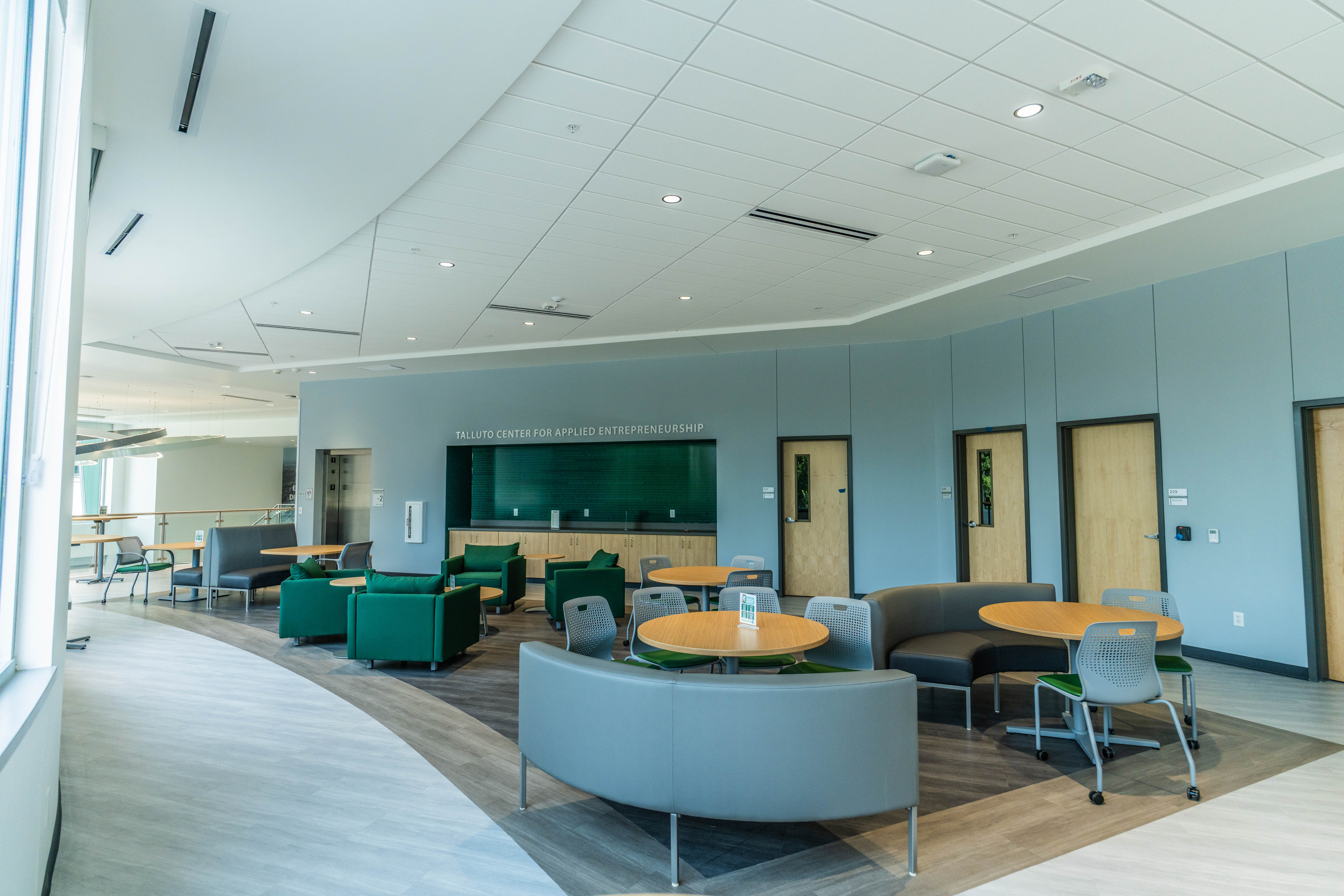 Second floor of the Petrick Idea Center