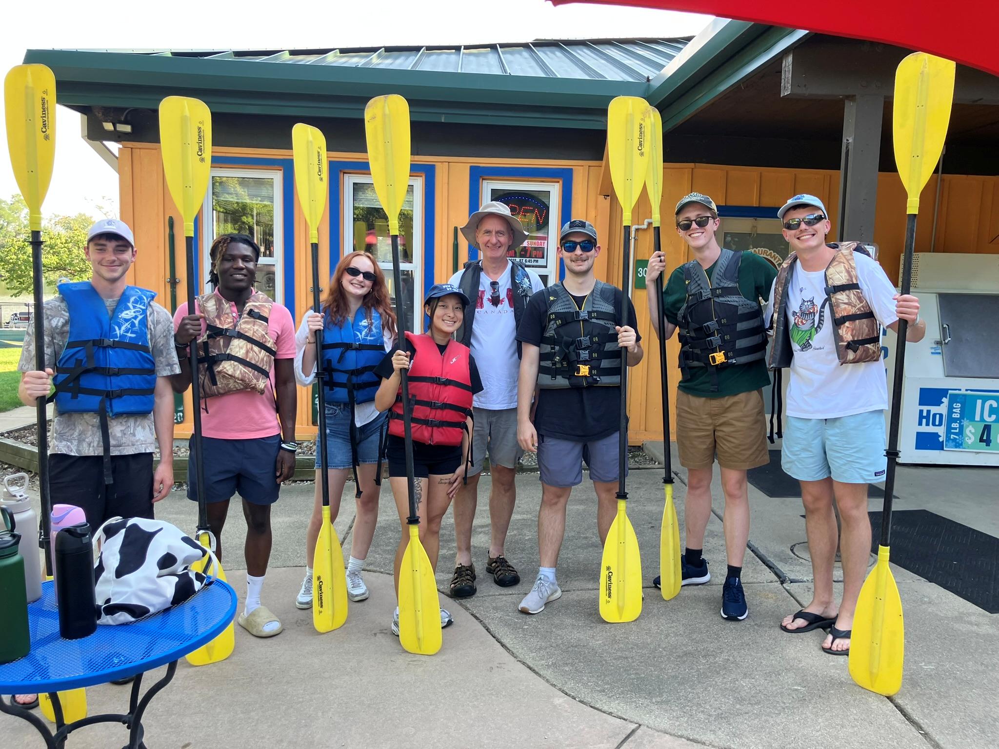Kayaking Group Picture