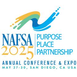 Advertisement for NAFSA's 2025 Annual Conference & Expo.
